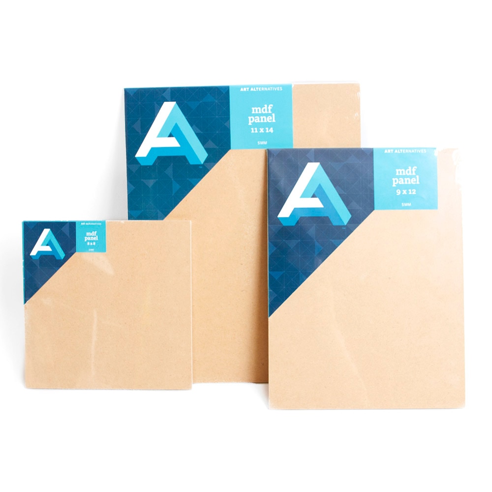 Art Alternatives, Craft Supplies, MDF Panel, Art & School, 3/16", 52583